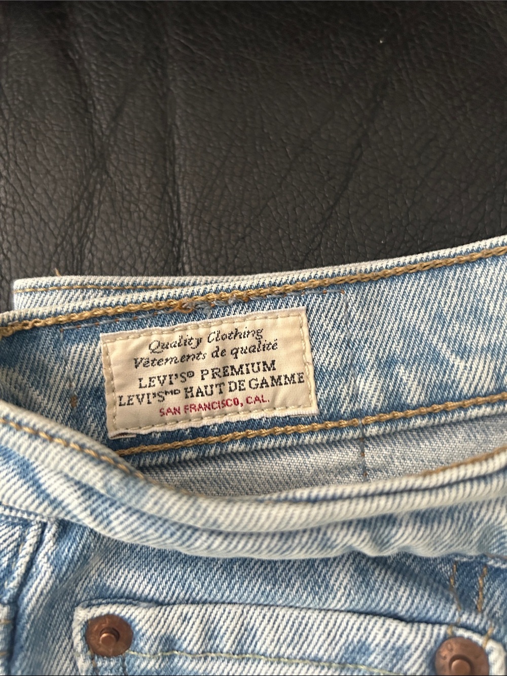Levi's Light Blue High-Rise Women's Jeans